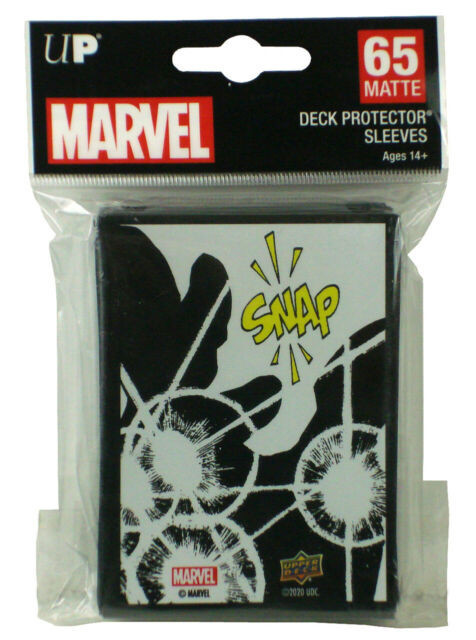 Ultra PRO 65 Standard Matte Deck Protector Sleeves - Marvel Snap