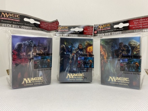 ULTRA PRO Deck Box Combo Limited Planeswalker Promo Set Of 3