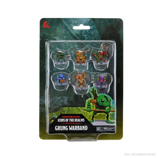 D&D Icons of the Realms Premium Figures - Grung Warband