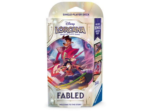Disney Lorcana: Fabled - Starter Deck (Powerline and Max Goof) (PREORDER)