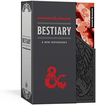 Dungeons & Dragons - Bestiary 8 Mini Notebooks