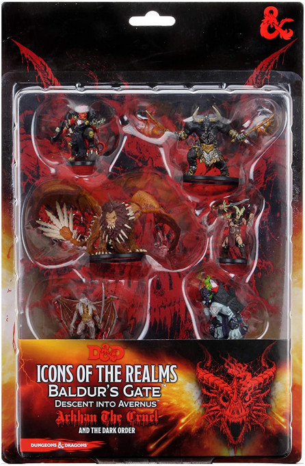 Dungeons & Dragons Icons of the Realms Baldur's Gate Descent into Avernus - Arkhan the Cruel and the Dark Order