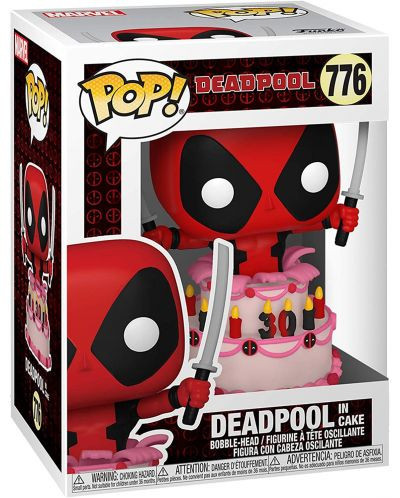 Funko Pop Deadpool in Cake