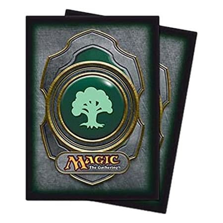 Ultra Pro 80 Standard Deck Protector Sleeves MTG Mana Green