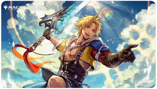 Ultra Pro Artwork Playmat - Standard Size (approx. 61x34 cm) - Tidus, Yuna's Guardian (FIC)
