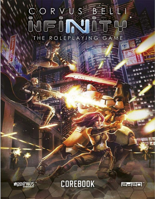 Corvus Belli: Infinity - The Roleplaying Game - Rulebook
