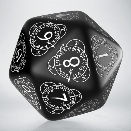D20 Level Counter Die - Black
