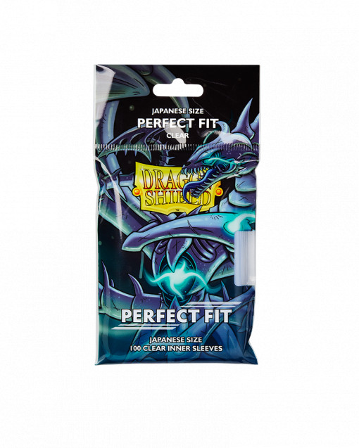 Dragon Shield 100 Perfect Fit Japanese Inner Card Sleeves - Clear