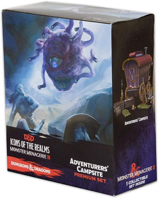 Dungeons & Dragons Icons of the Realms Monster Menagerie II Premium Set Adventurer's Camp