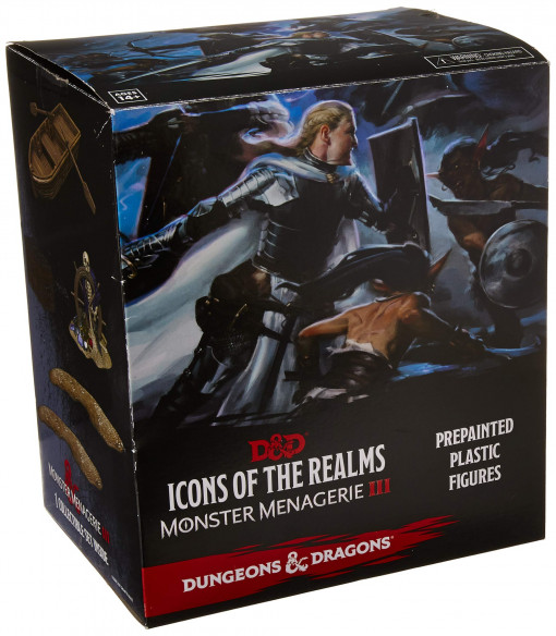 Dungeons & Dragons Icons of the Realms Monster Menagerie III Prepainted Plastic Figures