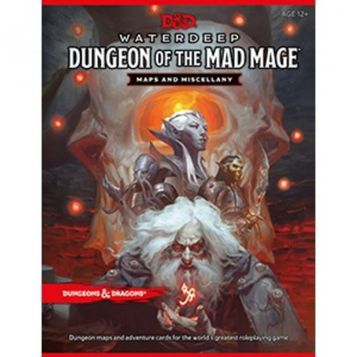 Dungeons & Dragons - Waterdeep Dungeon of the Mad Mage: Maps and Miscellany