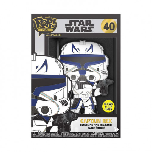 Funko POP! Pin: Star Wars The Clone Wars - Captain Rex