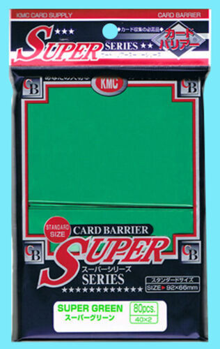 KMC 80 Standard Size Card Barrier Super Green