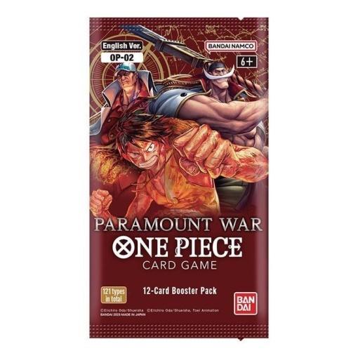 One Piece Card Game: Paramount War OP-02 Booster