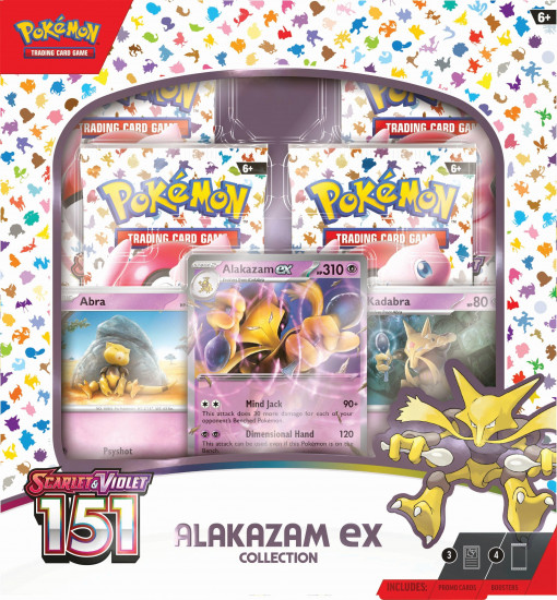 Pokemon Scarlet and Violet 151 - Alakazam ex Box Collection