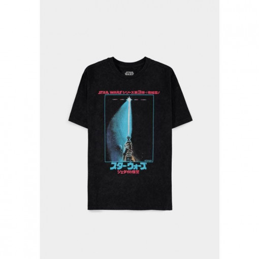 Star Wars Men's regular fit Short Sleeved T-Shirt - Lightsaber (Size XL)