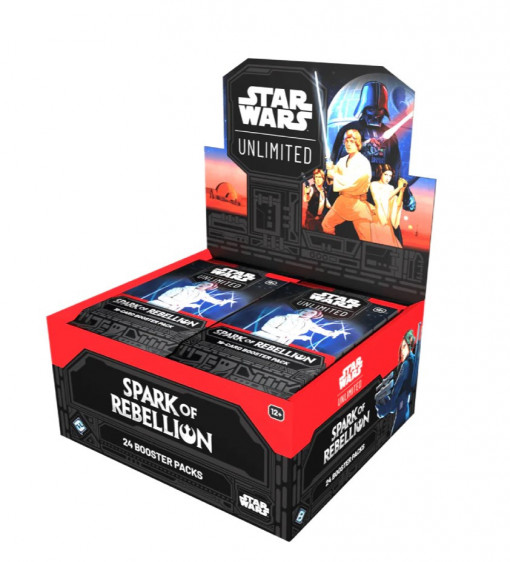 Star Wars Unlimited - Spark of Rebellion Booster Display (24 Booster)