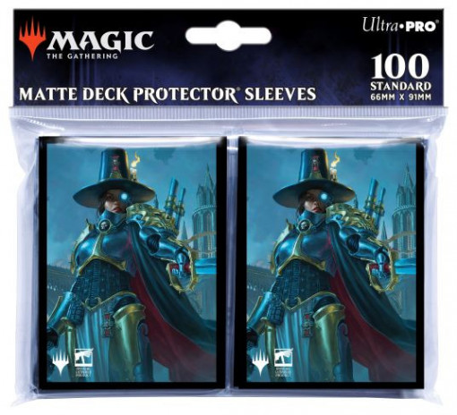 Warhammer 40K Commander: Standard Deck Protector Sleeves 100 Count – Inquisitor Greyfax