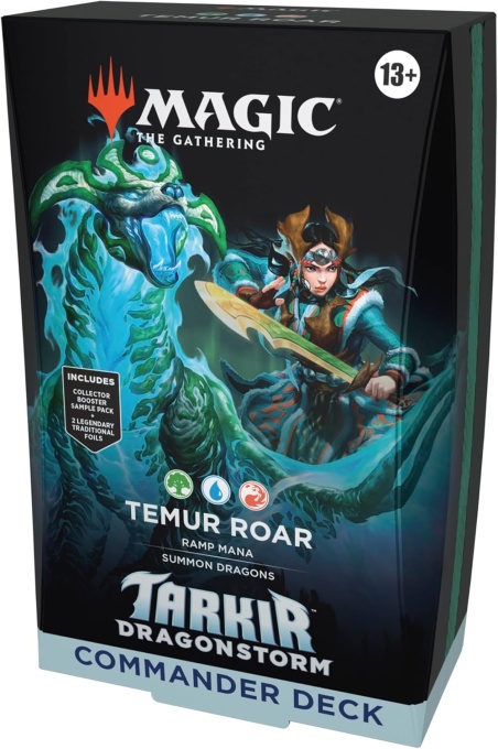 Magic The Gathering: Tarkir: Dragonstorm - "Temur Roar" Commander Deck