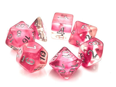 Neutron Dice - Rose Quartz