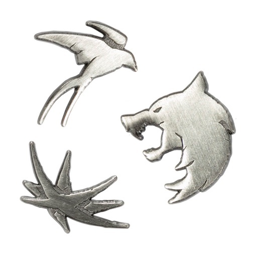 The Witcher: 3 Enamel Pins Set