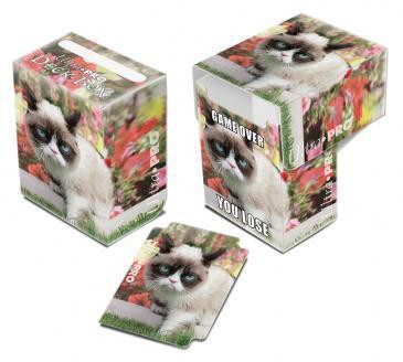 Ultra Pro Grumpy Cat Deck Box - Flowers
