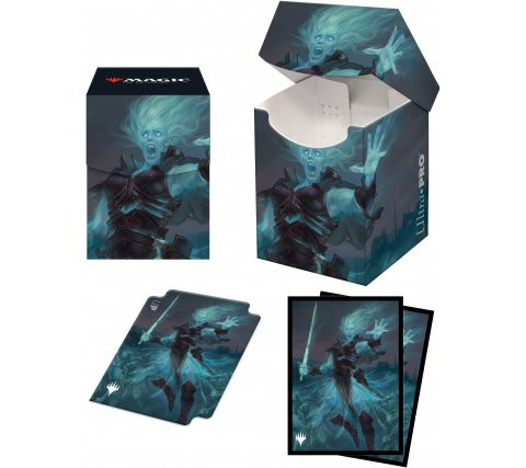 Ultra Pro MTG PRO-100+ Deck Box with 100 sleeves - Innistrad: Crimson Vow Millicent, Restless Revenant
