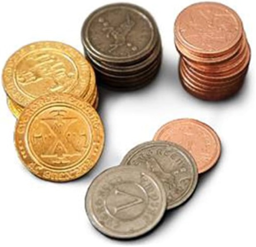 Vesuvius Media - Metal Medieval Coins Set (50pcs)