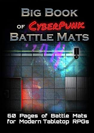 Big Book of Cyberpunk Battle Mats