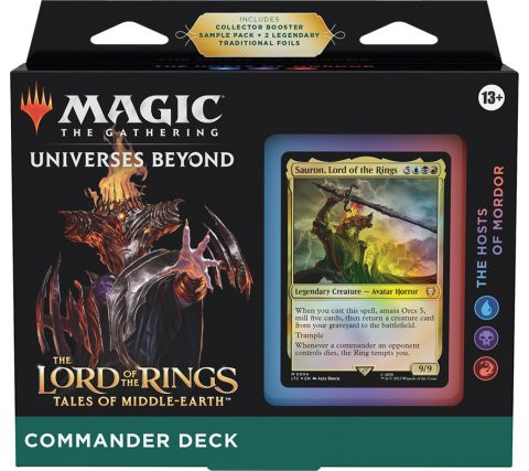 Commander Deck Lord of the Rings Tales of Middle Earth - The Hosts of Mordor