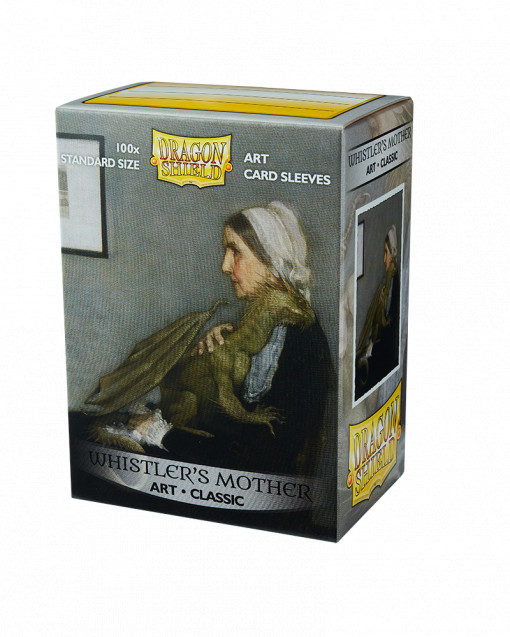 Dragon Shield 100 Standard Size Art Classic Sleeves - Whistler's Mother