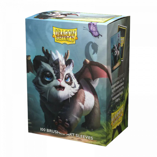 Dragon Shield 100 Standard Size Brushed Art Card Sleeves - The Pandragon