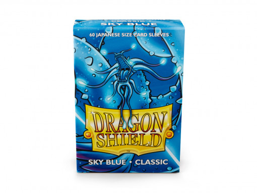 Dragon Shield 60 Japanese Sized Card Sleeves - Classic Sky Blue