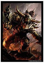 Fantasy Flight 50 Standard Art Sleeves Warhammer 40k Orks