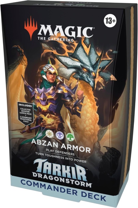 Magic The Gathering: Tarkir: Dragonstorm - "Abzan Armor" Commander Deck