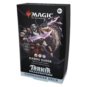 Magic The Gathering: Tarkir: Dragonstorm - "Mardu Surge" Commander Deck