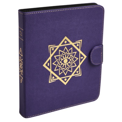 Spell Codex Portfolio - Arcane Purple