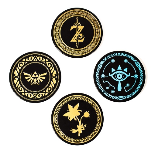 The Legend of Zelda Metal Coasters