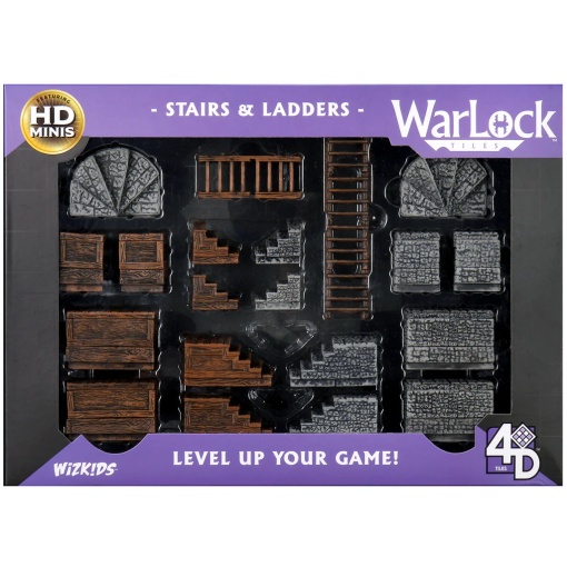 WarLock Dungeon Tiles: Stairs & Ladders
