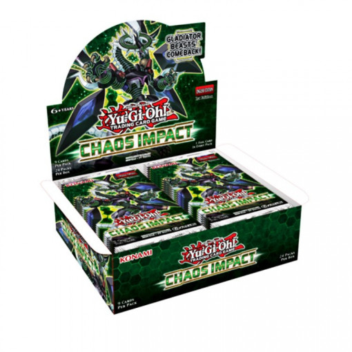 Booster Yu-Gi-Oh! Chaos Impact (Display)