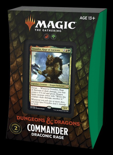 Commander Deck Adventures in the Forgotten Realms: Draconic Rage