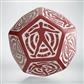 D12 Red & white Hit Location die
