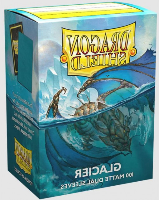 Dragon Shield 100 Matte Dual Sleeves - Glacier