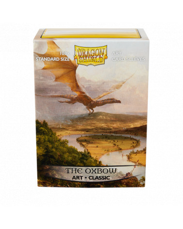 Dragon Shield 100 Standard Size Art Card Sleeves - The Oxbow - Classic
