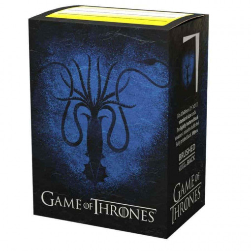 Dragon Shield 100 Standard Size Card Sleeves - Game of Thrones House Greyjoy