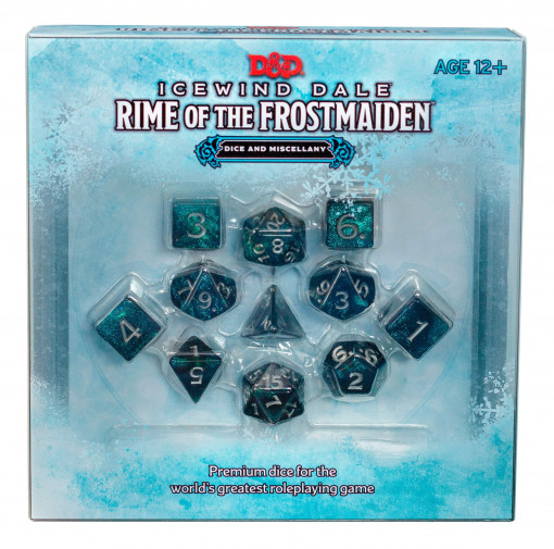 Dungeons & Dragons - Icewind Dale Rime of the Frostmaiden Dice and Miscellany