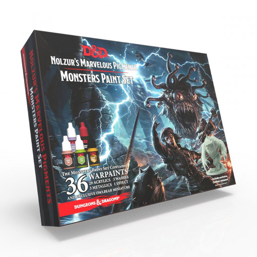 Dungeons & Dragons Nolzur's Marvelous Pigments - Monsters Paint Set