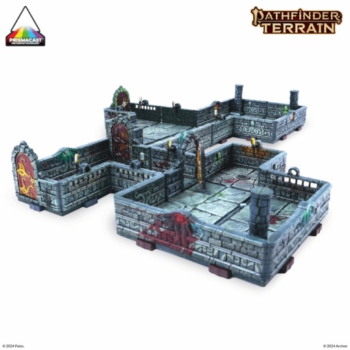 Dungeons & Lasers: Pathfinder Terrain - Abomination Vaults (Pre-Painted)