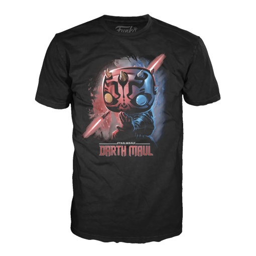 Funko POP! Boxed Tee: Star Wars EP1 - Darth Maul