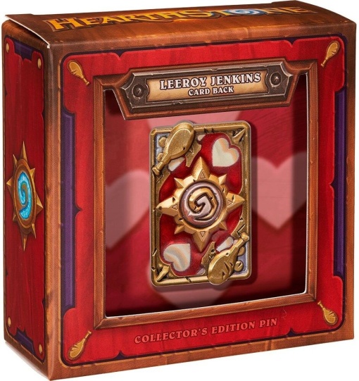 Hearthstone - Leeroy Jenkins Card Back Pin